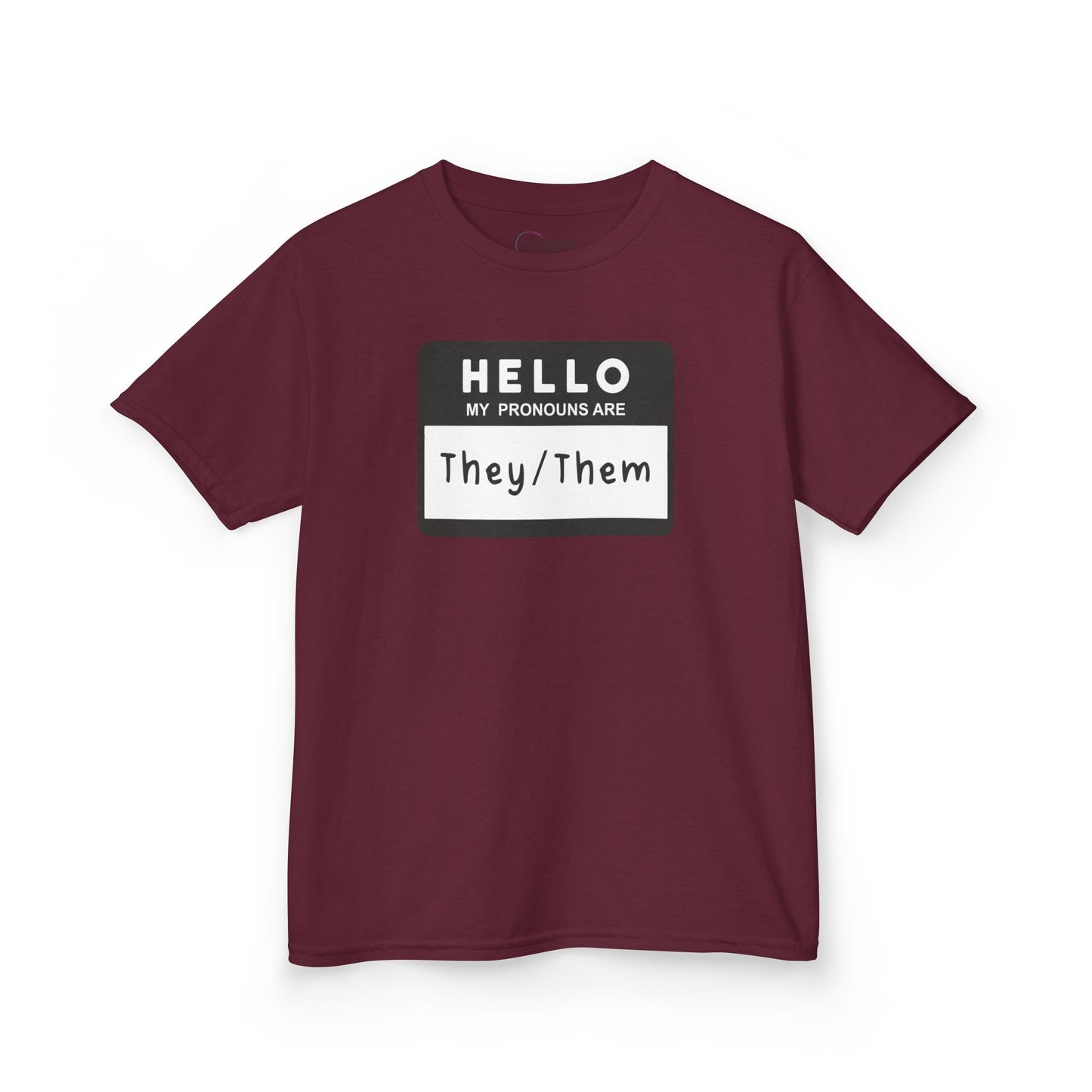 Hello, My Pronouns Are They/Them | Youth T-Shirt