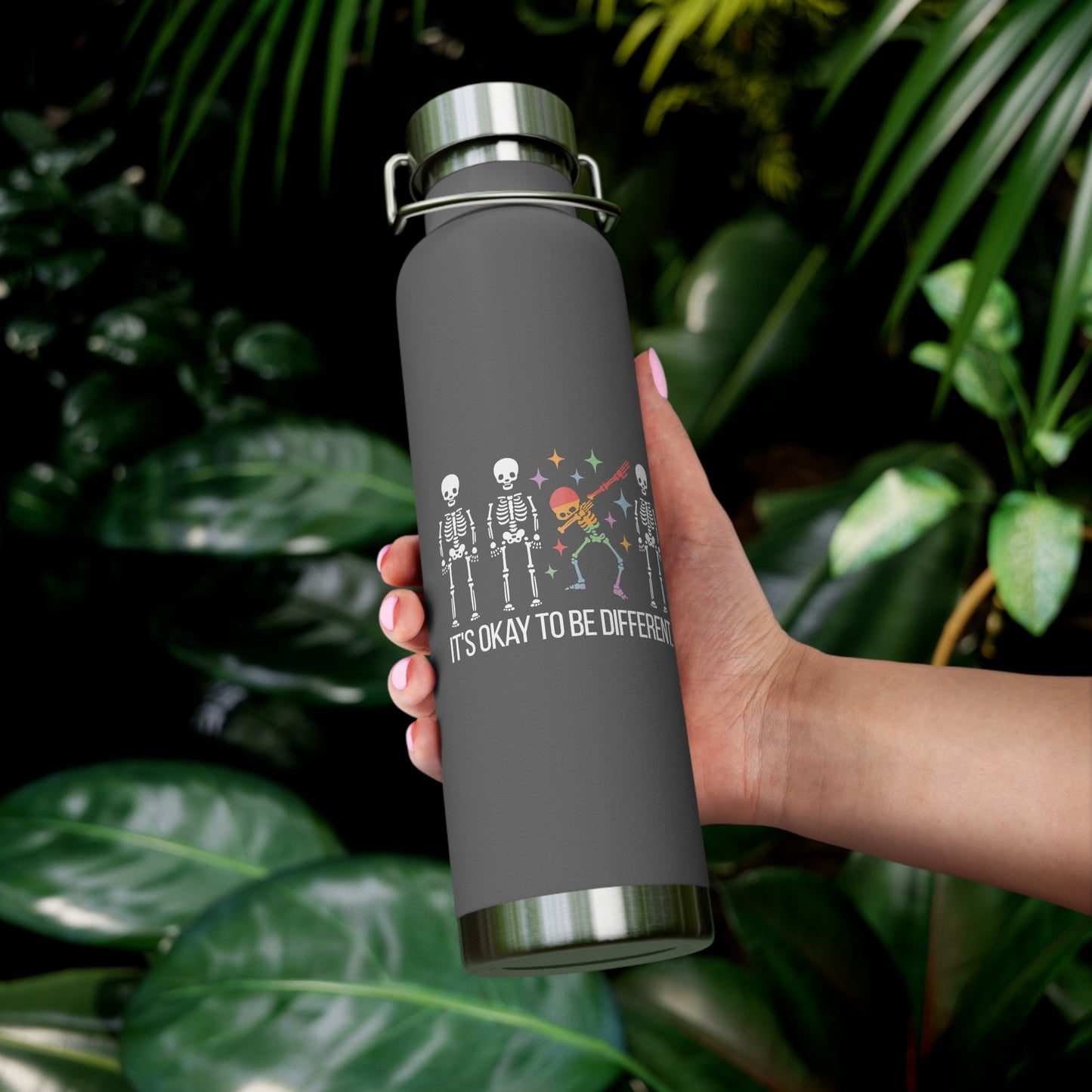 It’s OK to Be Different | Copper Vacuum Insulated Bottle (22oz)