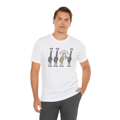 Giraffe - Stand Out From the Herd | Adult Tee