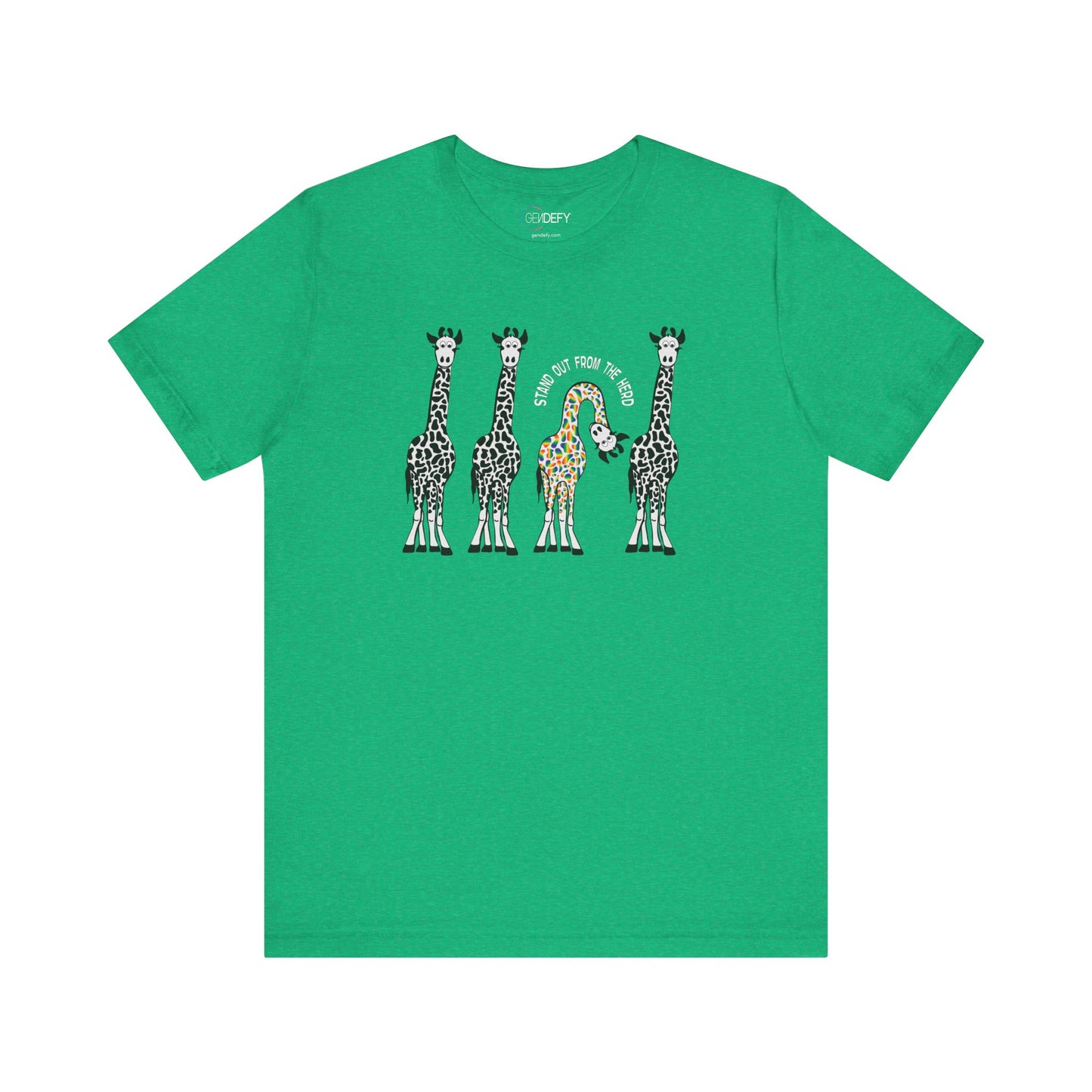 Giraffe - Stand Out From the Herd | Adult Tee