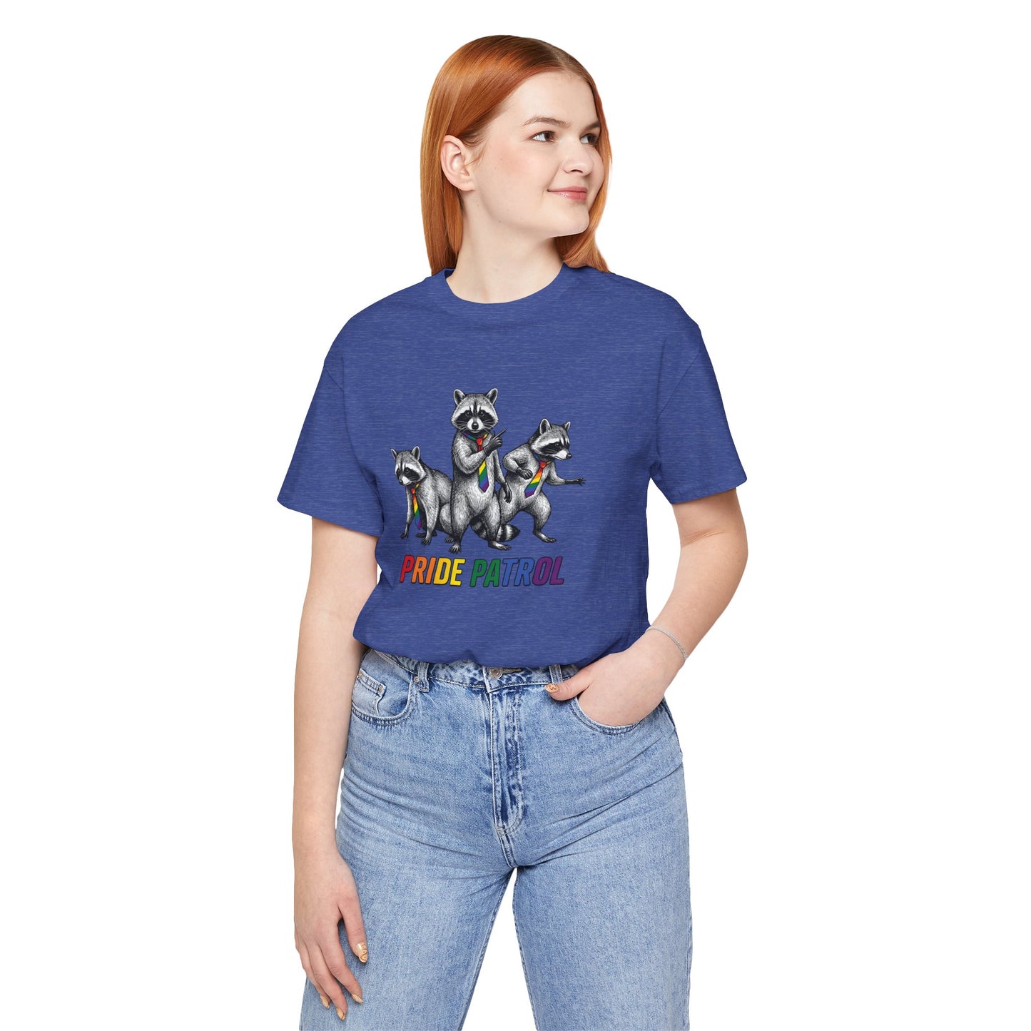 Rainbow Raccoon Pride Patrol — Adult Tee
