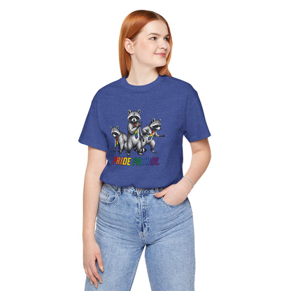 Rainbow Raccoon Pride Patrol — Adult Tee