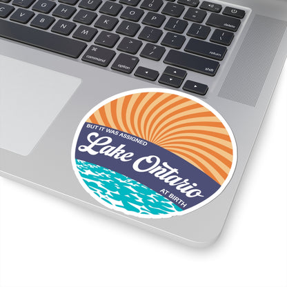 But It Was Assigned Lake Ontario at Birth | Kiss-Cut Sticker