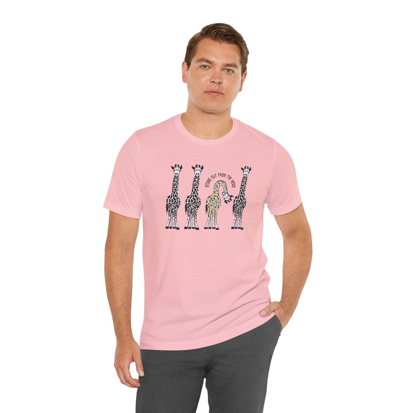 Giraffe - Stand Out From the Herd | Adult Tee