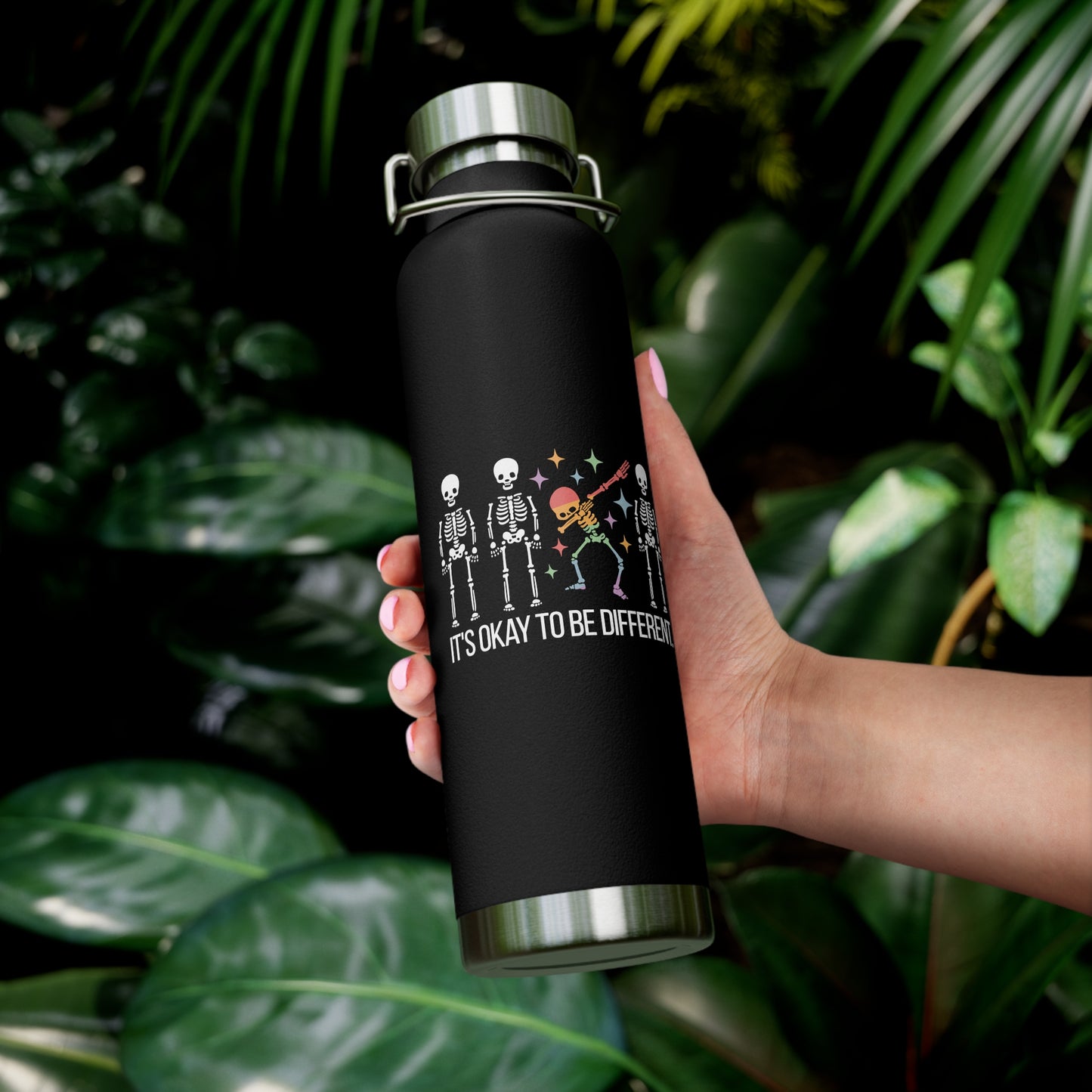 It’s OK to Be Different | Copper Vacuum Insulated Bottle (22oz)