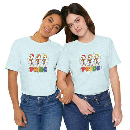 PRIDE Flock Rainbow Geese | Adult Tee