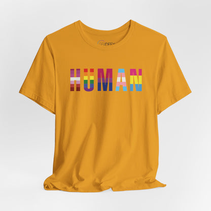 HUMAN Pride Flag - T-Shirt