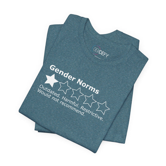 Gender Norms – 1 Star | Adult T-Shirt