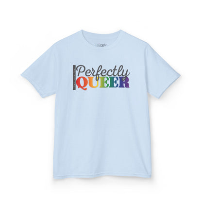 Let Me Be Perfectly Queer | Kids Heavy Cotton T-Shirt