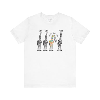 Giraffe - Stand Out From the Herd | Adult Tee