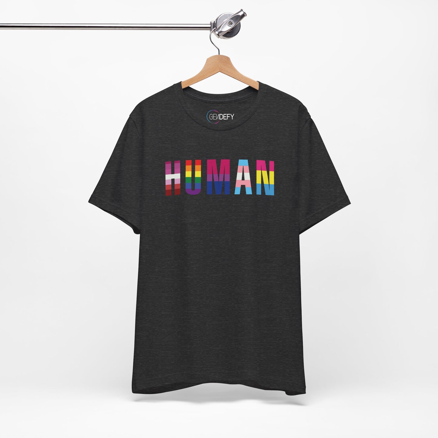 HUMAN Pride Flag - T-Shirt