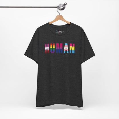 HUMAN Pride Flag - T-Shirt