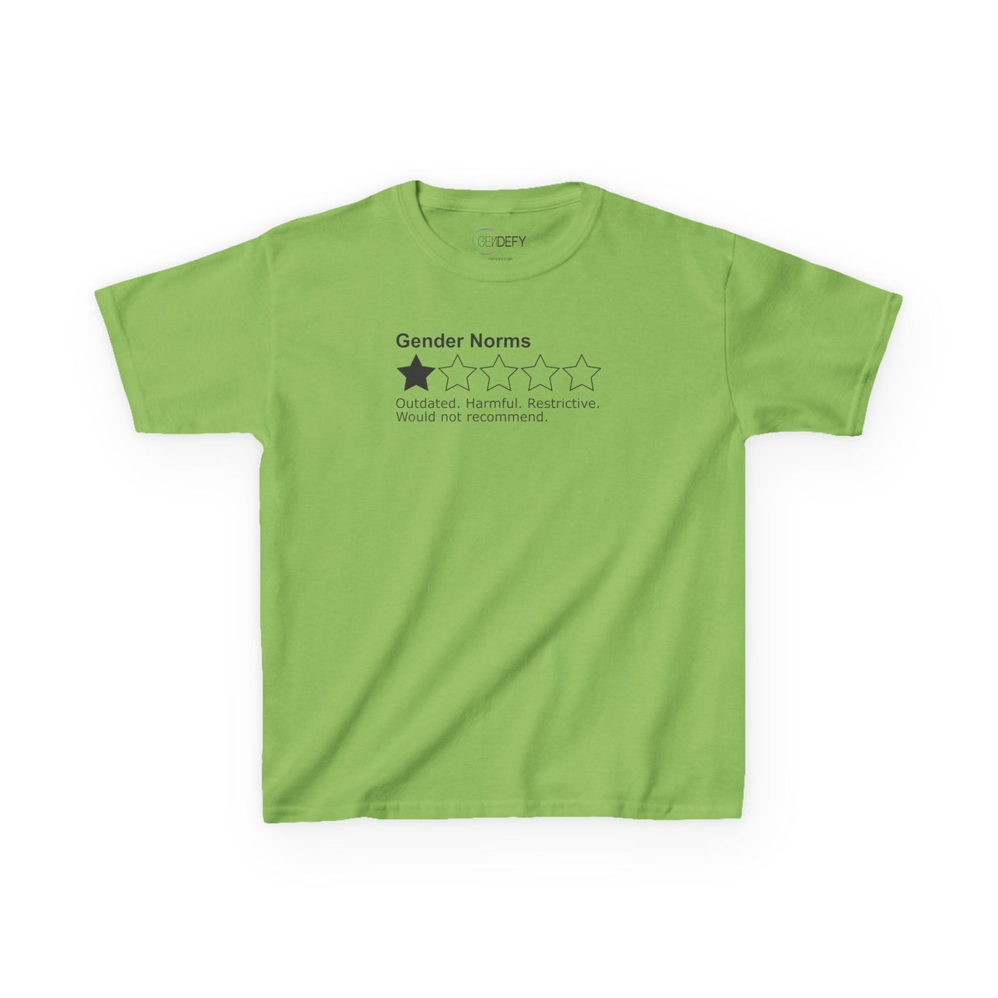Gender Norms: 1 Star | Youth T-Shirt