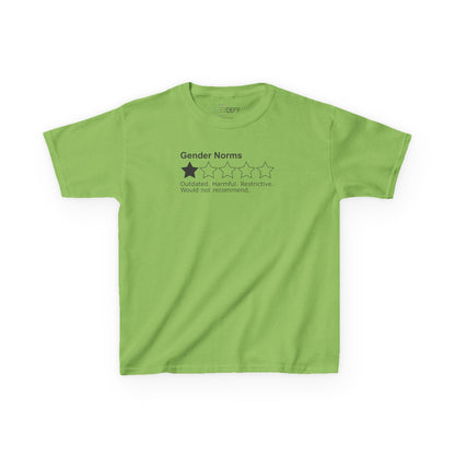 Gender Norms: 1 Star | Youth T-Shirt