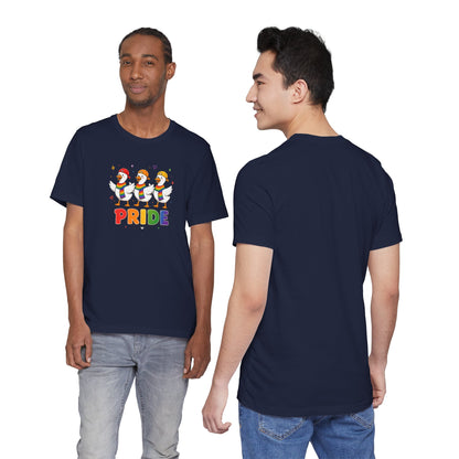 PRIDE Flock Rainbow Geese | Adult Tee