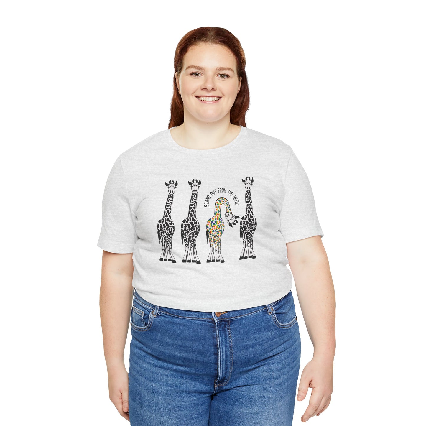 Giraffe - Stand Out From the Herd | Adult Tee