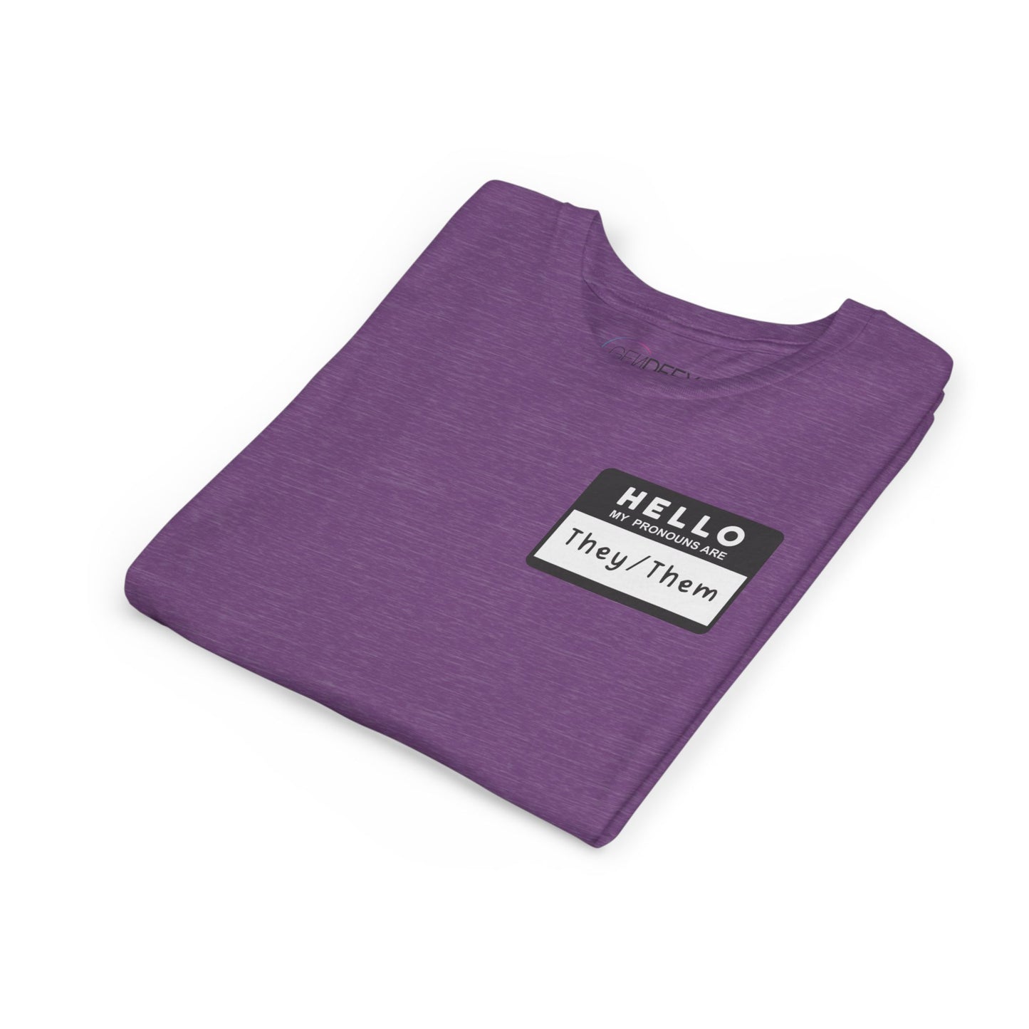 Hello, My Pronouns Are They/Them | Youth T-Shirt
