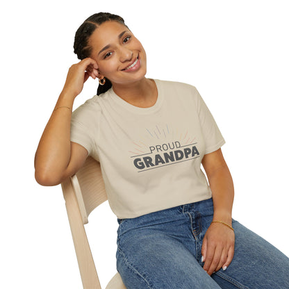 Proud Grandpa | Softstyle T-Shirt