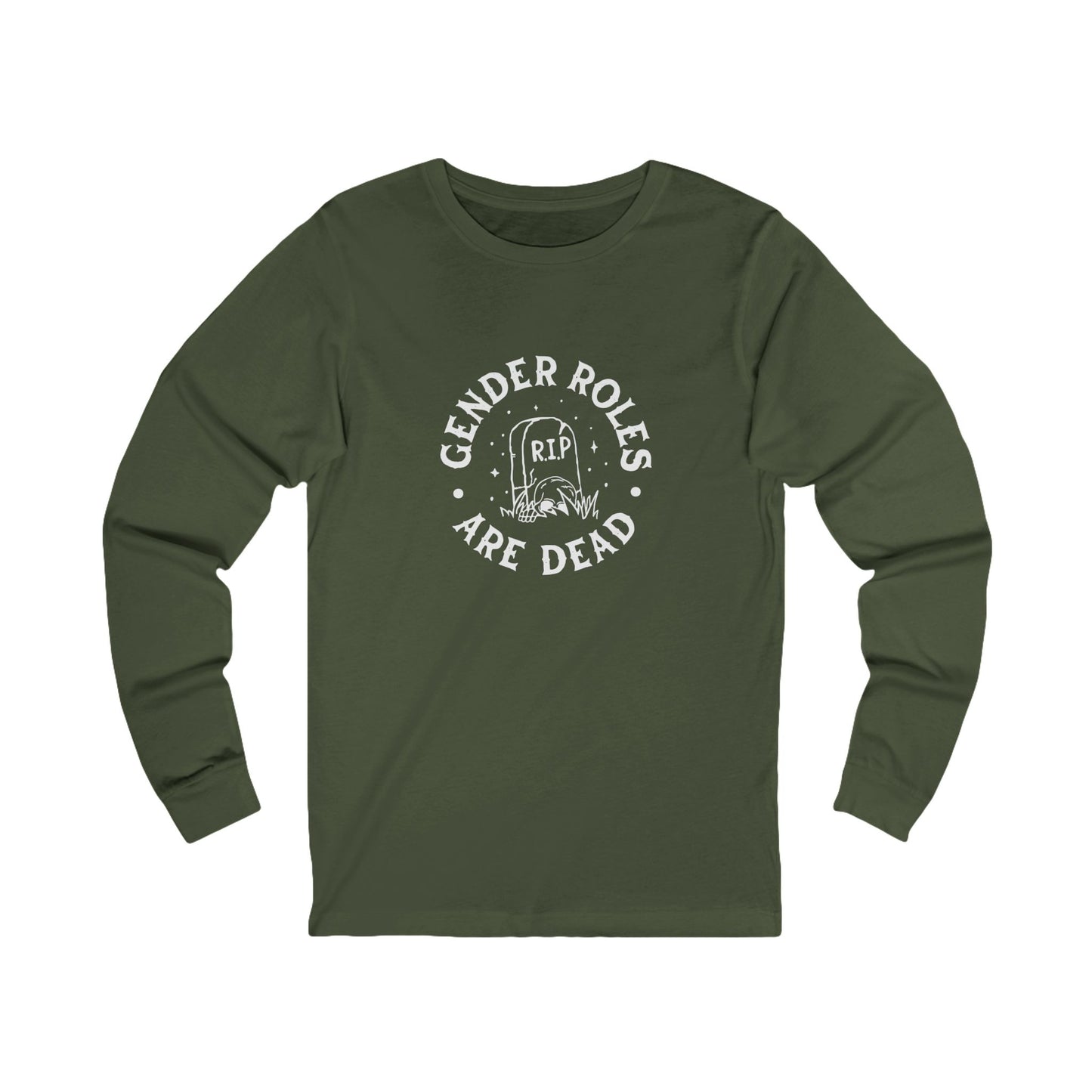 Gender Roles Are Dead | Adult Long Sleeve T-Shirt