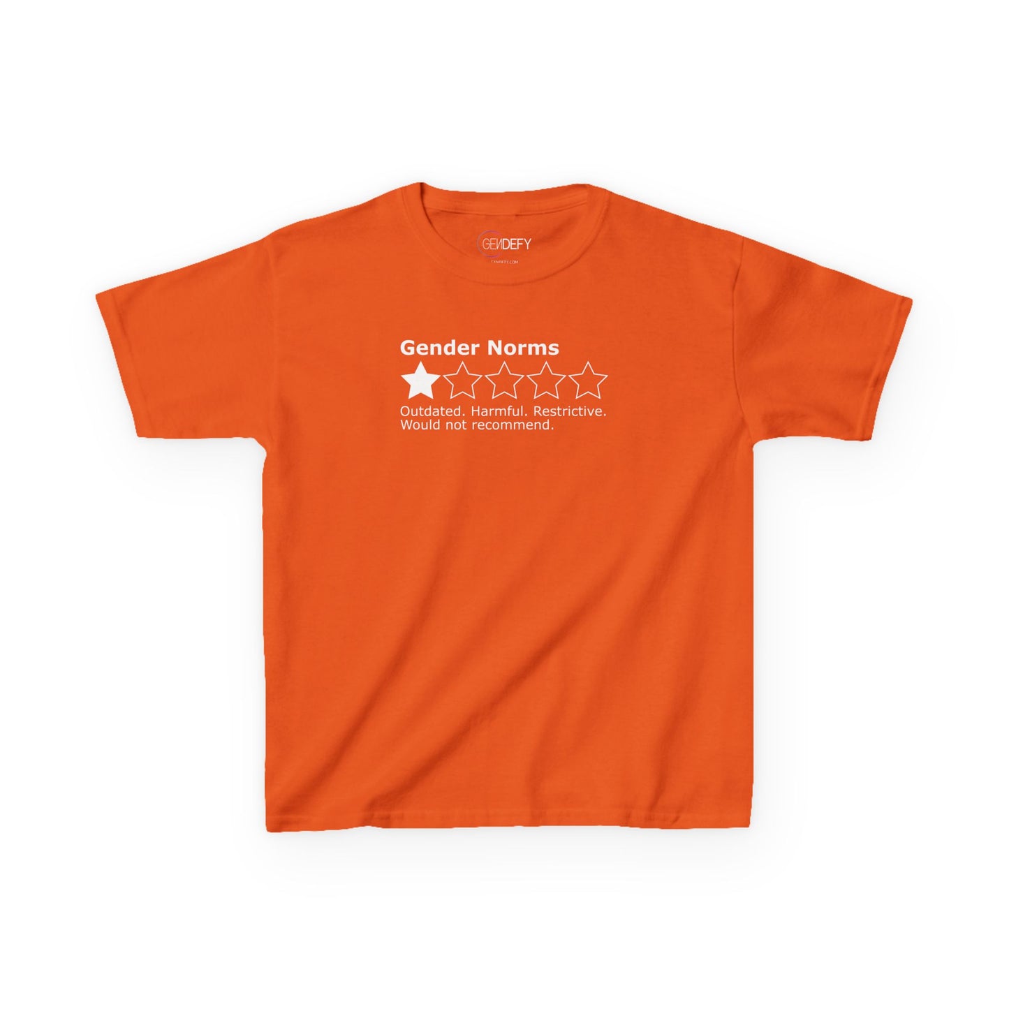 Gender Norms: 1 Star | Youth T-Shirt