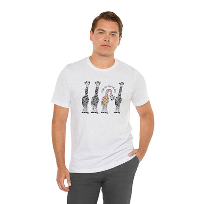 Giraffe - Stand Out From the Herd | Adult Tee