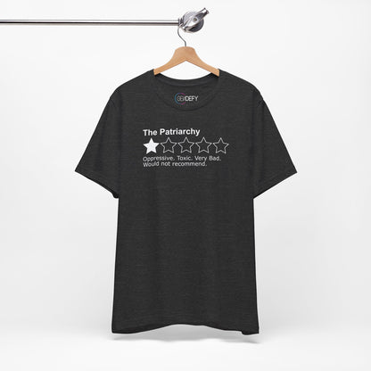 Patriarchy – 1 Star | Adult Tee