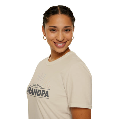 Proud Grandpa | Softstyle T-Shirt