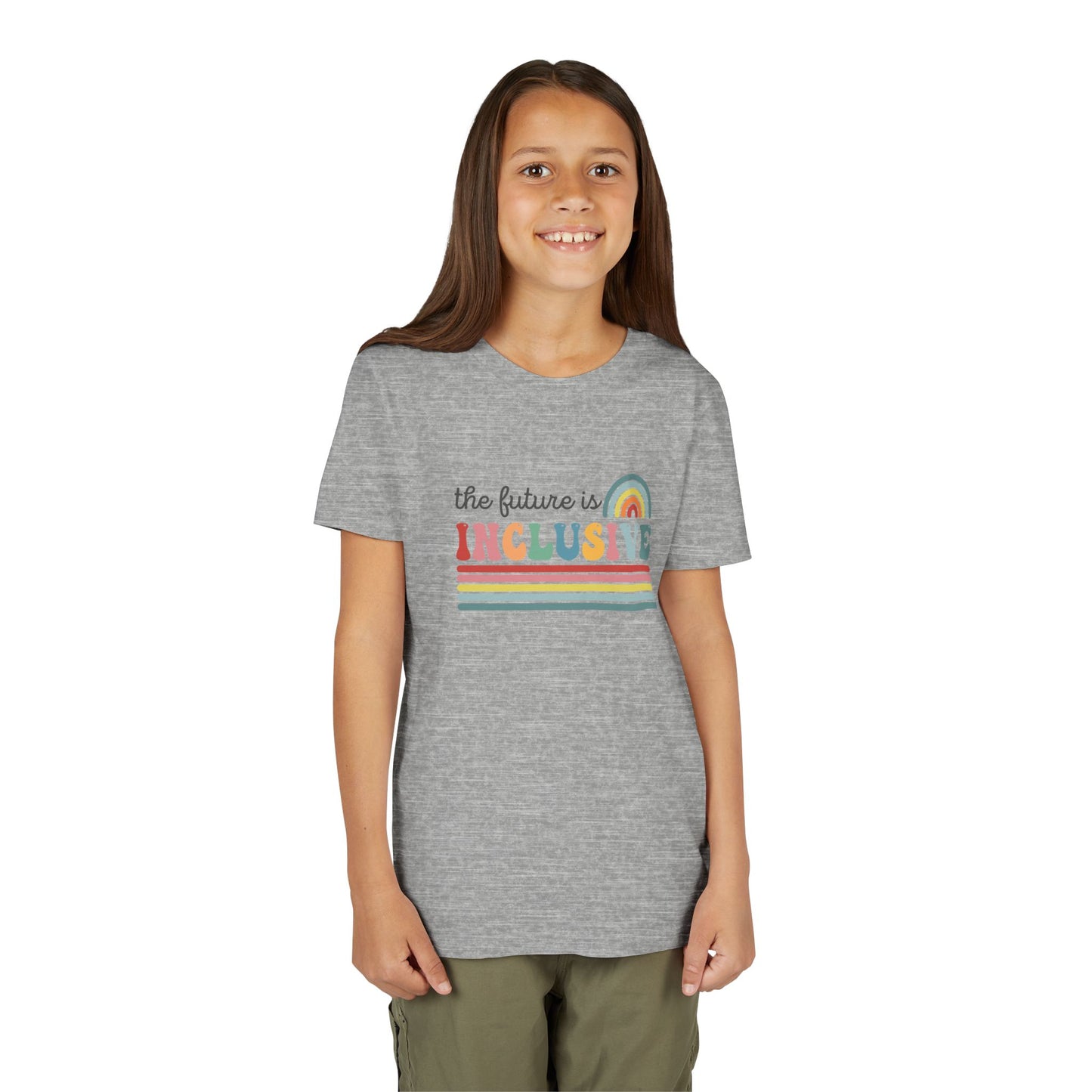 The Future Is Inclusive with Rainbow | Youth T-Shirt