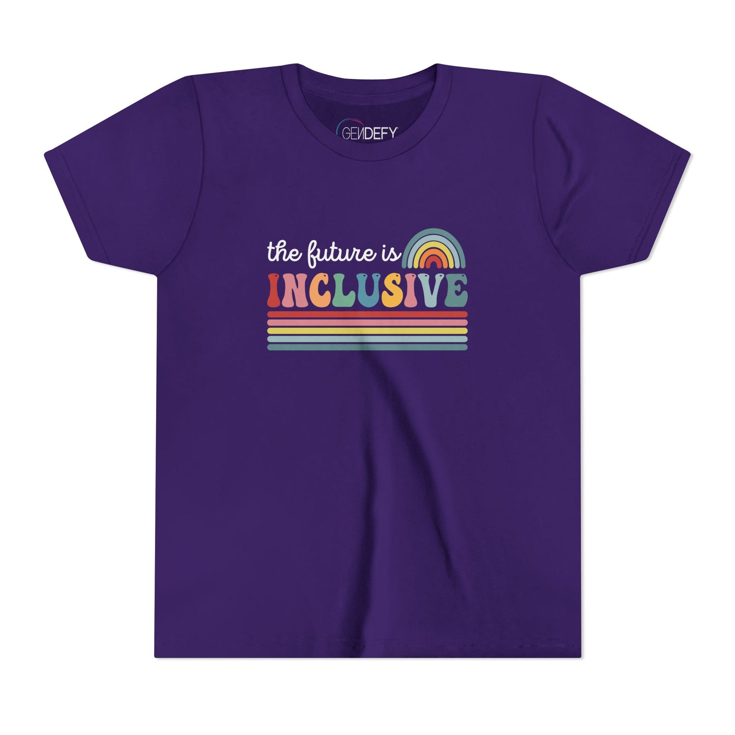 The Future Is Inclusive with Rainbow | Youth T-Shirt