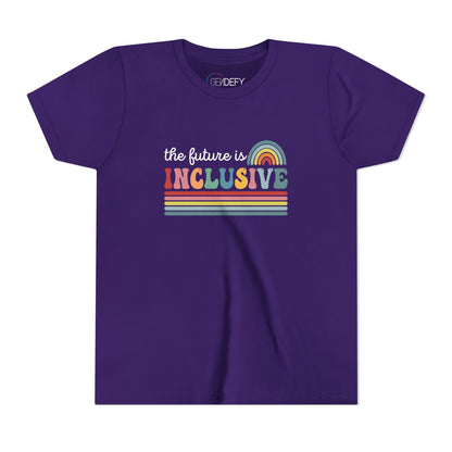 The Future Is Inclusive with Rainbow | Youth T-Shirt