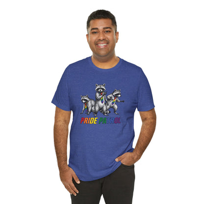 Rainbow Raccoon Pride Patrol — Adult Tee