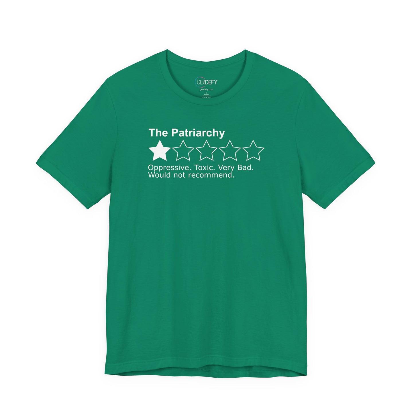 Patriarchy – 1 Star | Adult Tee