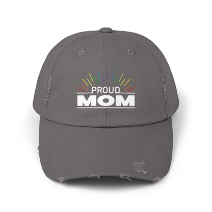 Proud Mom | Distressed Unisex Cap