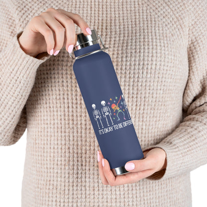 It’s OK to Be Different | Copper Vacuum Insulated Bottle (22oz)