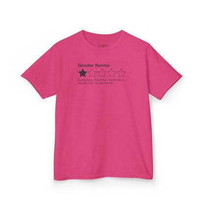 Gender Norms: 1 Star | Youth T-Shirt