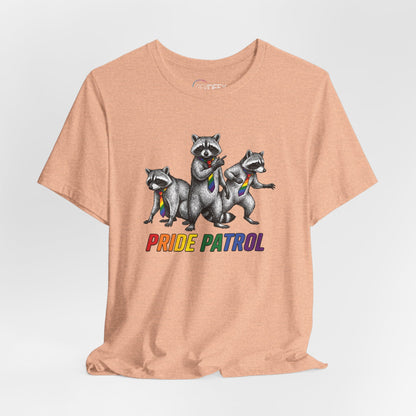 Rainbow Raccoon Pride Patrol — Adult Tee