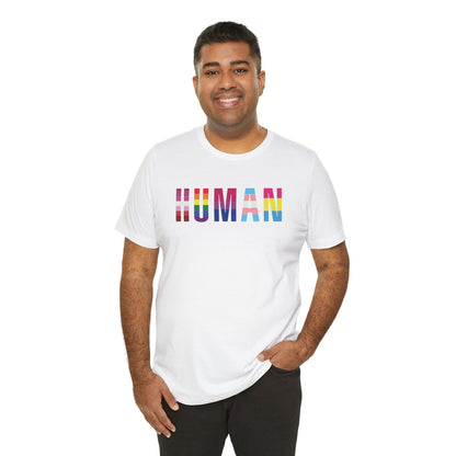 HUMAN Pride Flag - T-Shirt