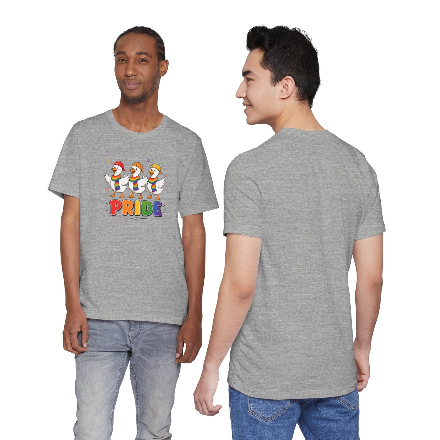 PRIDE Flock Rainbow Geese | Adult Tee