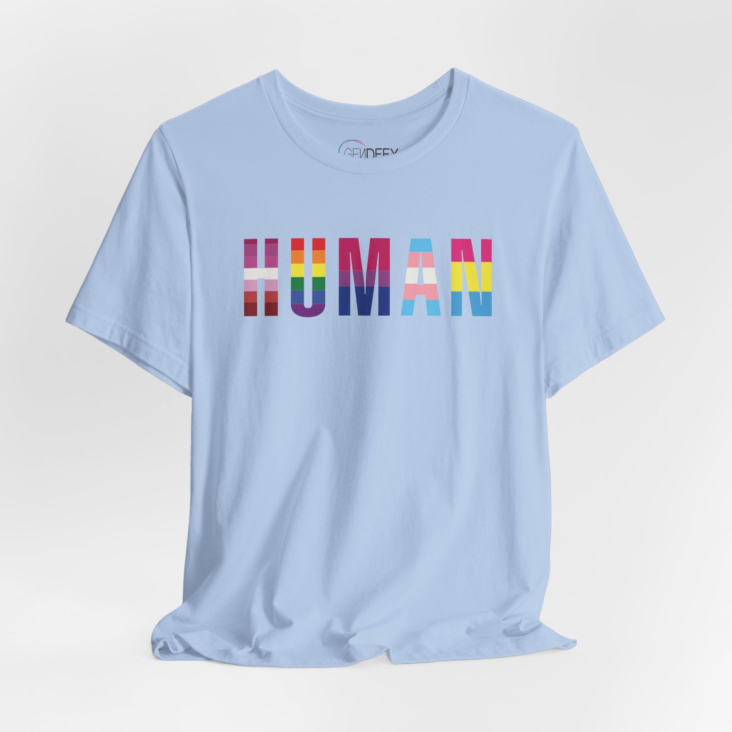 HUMAN Pride Flag - T-Shirt