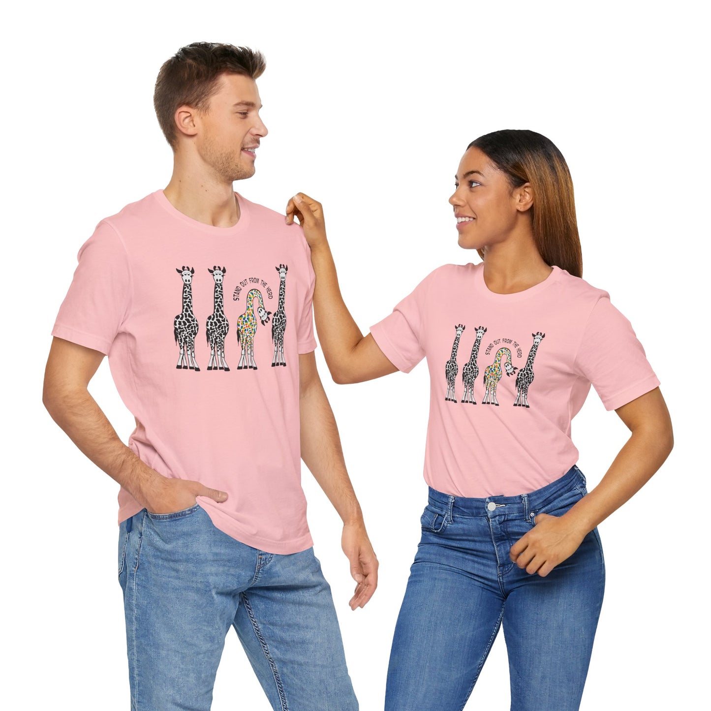 Giraffe - Stand Out From the Herd | Adult Tee