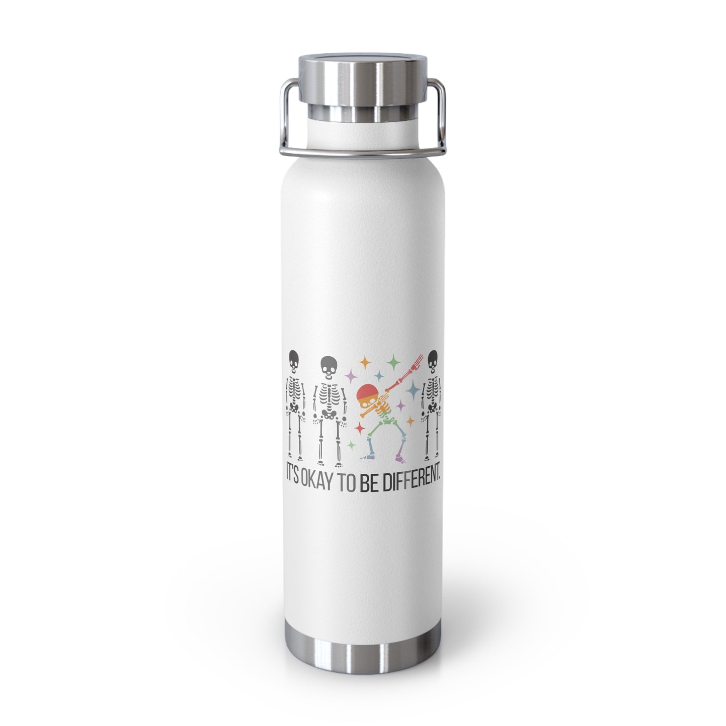 It’s OK to Be Different | Copper Vacuum Insulated Bottle (22oz)
