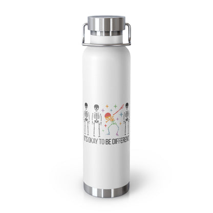 It’s OK to Be Different | Copper Vacuum Insulated Bottle (22oz)