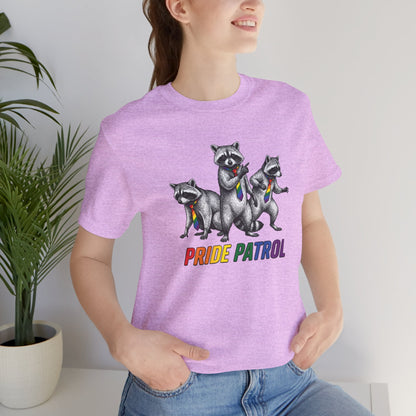 Rainbow Raccoon Pride Patrol — Adult Tee