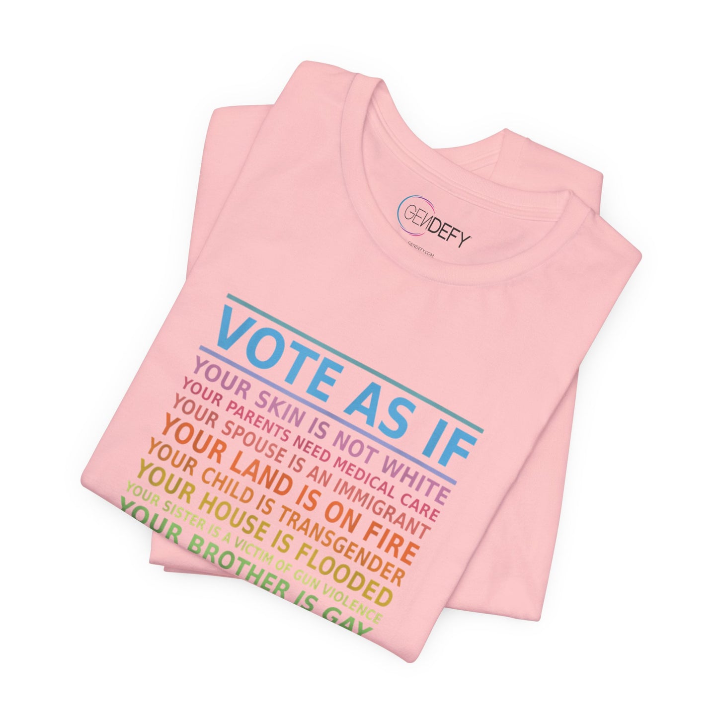 Vote With Empathy | Adult T-Shirt