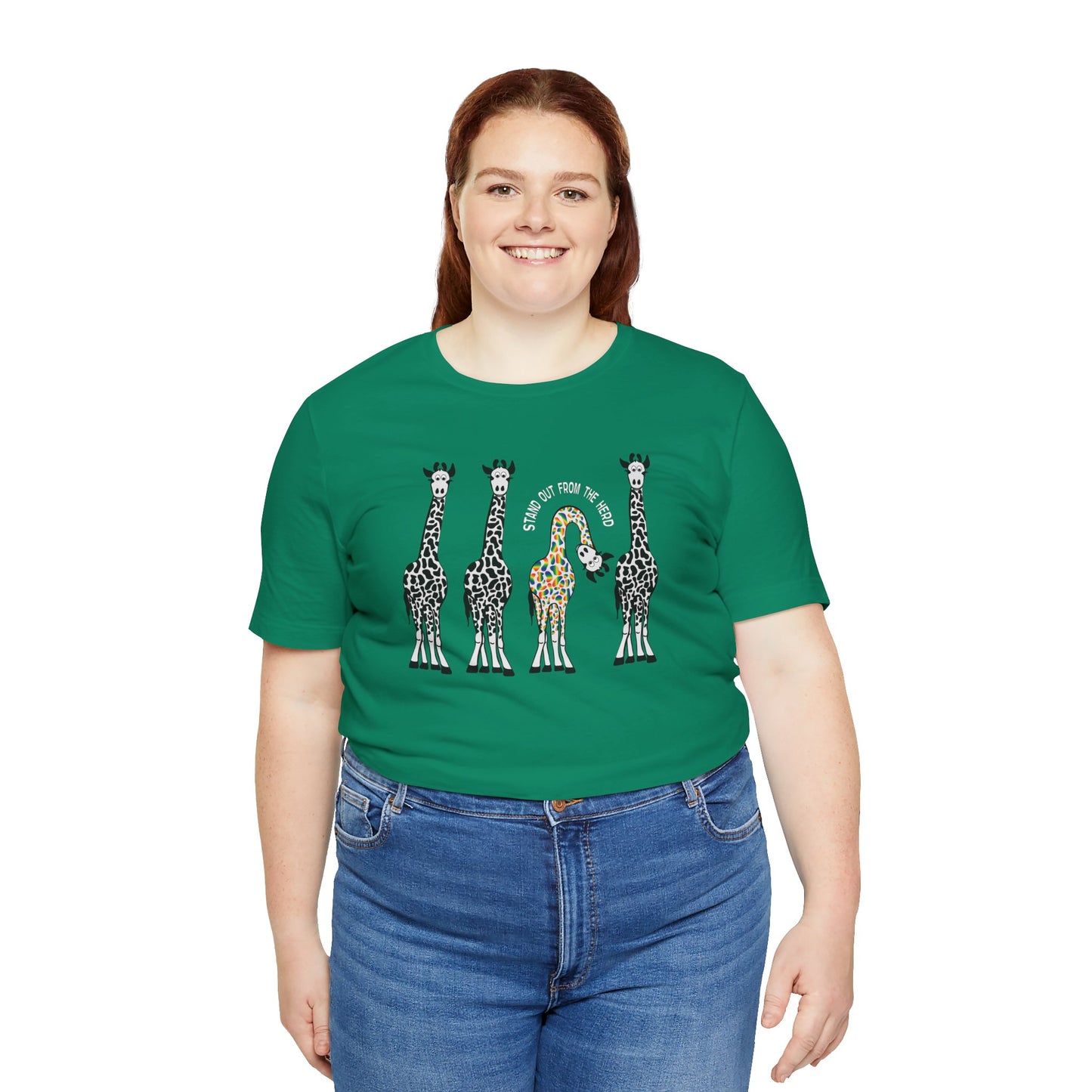Giraffe - Stand Out From the Herd | Adult Tee