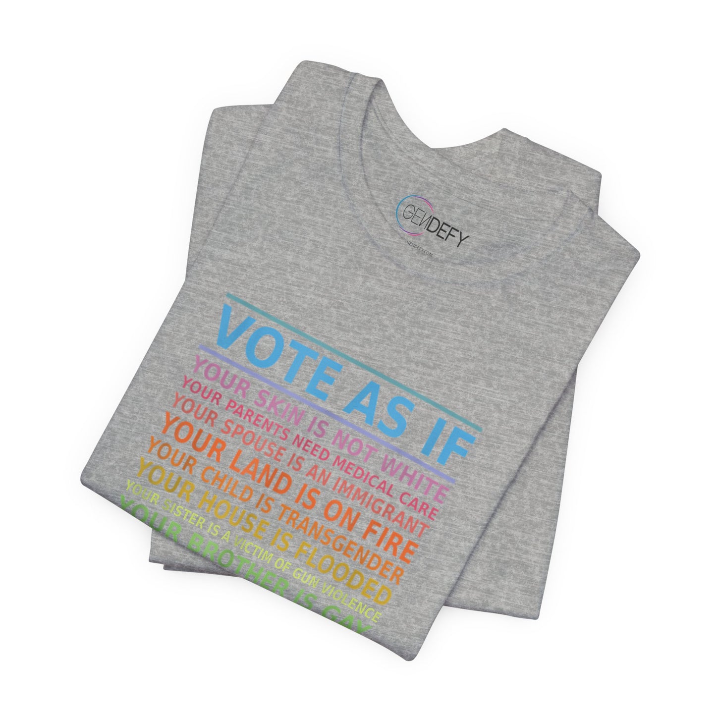 Vote With Empathy | Adult T-Shirt
