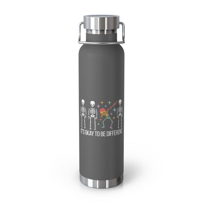 It’s OK to Be Different | Copper Vacuum Insulated Bottle (22oz)