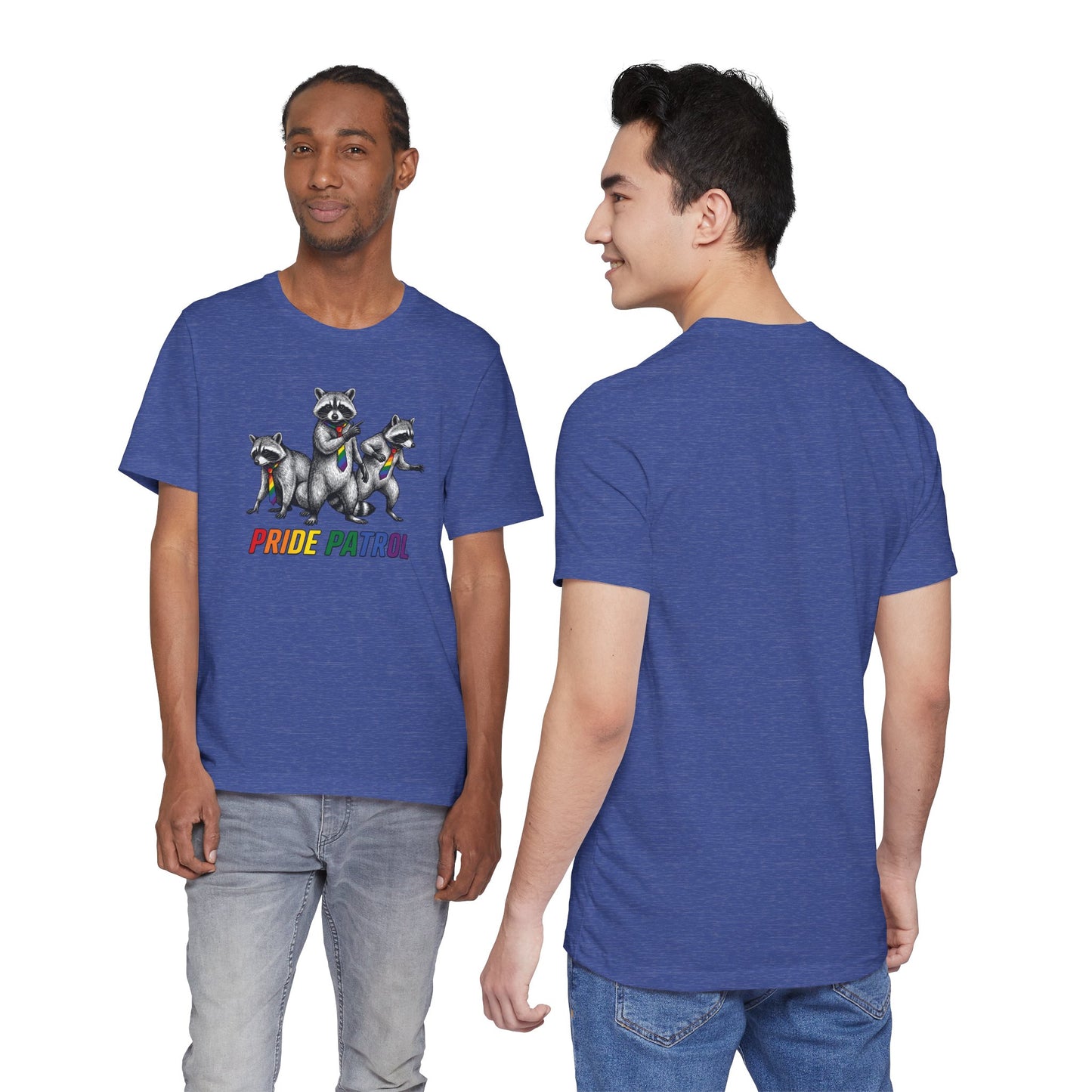 Rainbow Raccoon Pride Patrol — Adult Tee