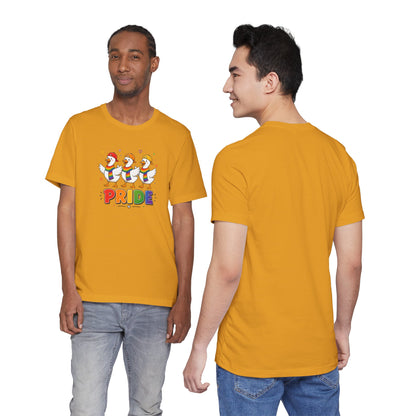PRIDE Flock Rainbow Geese | Adult Tee
