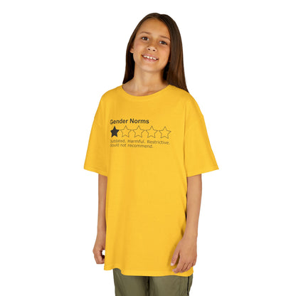 Gender Norms: 1 Star | Youth T-Shirt